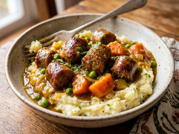 Easy Curried Sausages Recipe